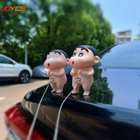 Piss Crayon Shin-Chan pingente de cauda de carro tronco Exterior cauda ornamentos decoração de telhado Interior ornament