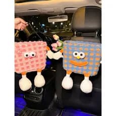 Decoração de carro guarda-chuva armazenamento fofo engraçado