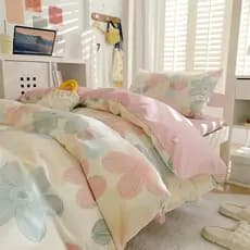 Conjunto de cama de quatro peças dormitório estudantil conjunto de três peças 100 algodão puro algodão único lençol colc