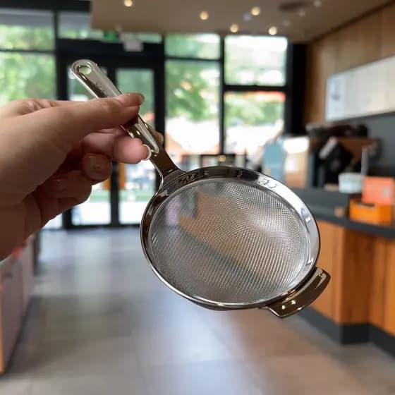 Coador 316 de aço inoxidável cozinha filtro de suco de leite de soja peneira de malha suplemento alimentar para bebê Ult