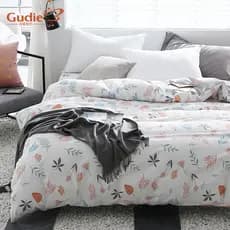Gudie capa de edredom de algodão puro para estudantes, peça única, primavera verão, 1.8m, cama de algodão, colcha dupla,