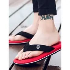 Chinelos masculinos femininos verão Flip-Flops na moda de sola grossa antiderrapante sola macia único resistente ao desg