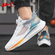Puxar para trás sapatos masculinos genuínos 45 tamanho grande 2026 verão novo estilo respirável malha fina fivela rotati
