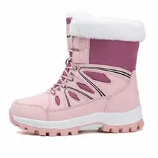 Botas Anti-esqui femininas inverno mãe sapatos quentes resistentes ao desgaste botas impermeáveis mulheres nordeste drag