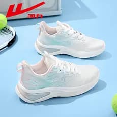 Puxar para trás tênis de corrida feminino leve absorção de choque sola macia tênis de corrida feminino novo estilo estud