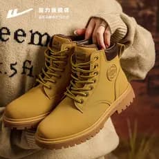 Puxar para trás Martin botas masculinas outono estilo britânico Retro botas gerais dos homens de alta qualidade sapatos