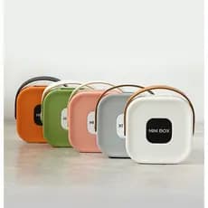Caixa de armazenamento portátil multifuncional cabo de dados Bluetooth fone de ouvido carregador caixa de armazenamento