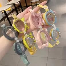 Crianças óculos de natação à prova dwaterproof água Anti-nevoeiro HD óculos meninos meninas óculos de mergulho profissio