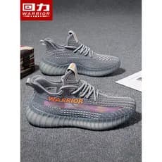 Puxar para trás sapatos masculinos coco 2026 novo estilo primavera verão respirável na moda malha sapatos esportivos mas