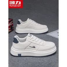 Puxar para trás sapatos masculinos sapatos brancos 2026 novo estilo primavera sapatos casuais masculinos de sola grossa