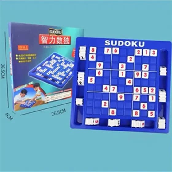 Sudoku jogo Jiugongge xadrez estudantes do ensino fundamental introdutório Huarong Tao concentração treinamento brinqued