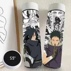 Naruto copo de água copo térmico portátil de alto valor 304 Display de temperatura de aço inoxidável copo de água de gra