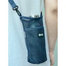 Capa de copo térmico Cross-body portátil saco de garrafa de água de transporte de mão capa protetora de água Mineral uni