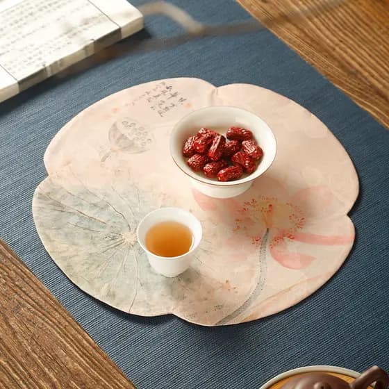 Tapete de isolamento térmico tapete de mesa Anti-escaldante Placemat doméstico almofada macia tigela tapete de prato pra