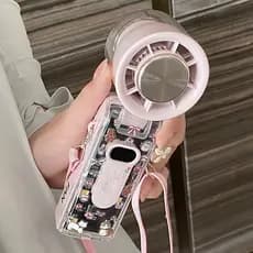 Refrigeração pequeno ventilador silencioso portátil Mini semicondutor bloco de gelo ao ar livre portátil pendurado pesco