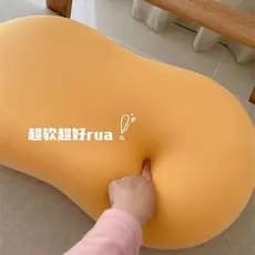 Travesseiro travesseiro de espuma de memória proteger coluna Cervical ajuda a dormir gelo seda gato barriga travesseiro