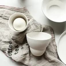 Conjunto de prato de café da manhã novo estilo criativo copo leite estilo ocidental restaurante salada tigela Hotel em d