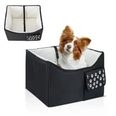 Assento de segurança para animais de estimação, portátil, macio, assento traseiro, almofada de carro, bolsa para animais