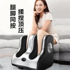 110V Taiwan máquina de terapia de pés sola de pé massageador de perna multifuncional novo atualizado massageador de pés
