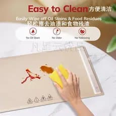 Tábua de corte quente China Hong Kong Padrão britânico Flexível rolável Silicone Exportação Eletrodomésticos Tábua de co