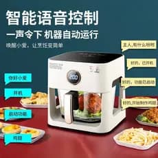 Shenhua fritadeira de ar vídeo doméstico multifuncional grande capacidade máquina de cozimento inteligente fritadeira el
