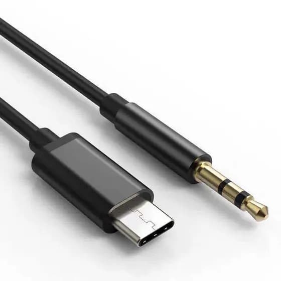 Cabo de áudio de carro tipo c 3.5 mm para tpc fone de ouvido cabo de conversão de alto-falante de áudio adequado para ce