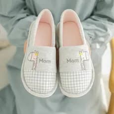 Sapatos de confinamento primavera outono setembro salto respirável sola macia tamanho grande antiderrapante chinelos de