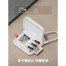 Leitor de cartão PGYTECH Dandelion Mini Flash Caixa de cartão de transmissão Cartão sd Leitor de cartão tf 4.0 Multifunc