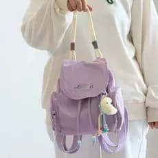 Estilo japonês ins estilo bonito Casual pequena mochila feminina júnior escola secundária menina mochila estudante do en