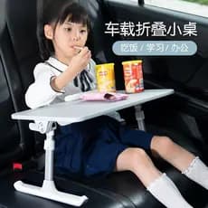 Mesa de jantar para escrita de carro