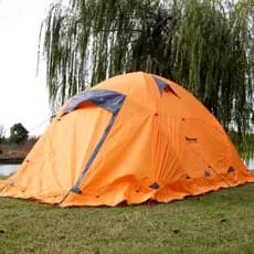 Musgo zona Original quatro estações tenda acampamento ao ar livre alpino com saia de neve três pessoas dupla camada tend