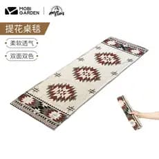 Mu Gaodi ao ar livre requintado decorações de mesa de acampamento cobertor grosso dupla face disponível cobertor de mesa