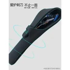 Navalha Manual navalha Silicone caso de viagem portátil armazenamento faca titular caixa armazenamento saco viagem