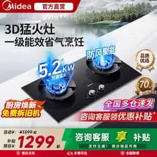 Bonito fogão a gás doméstico Desktop embutido gás Natural fogão duplo genuíno novo estilo Q529L