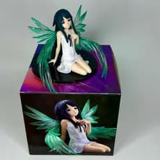 Song of Sayer Sayer Figura Bonito Asas Transparentes Linda Menina Anime Modelo Presente Decoração de Mesa Boneca
