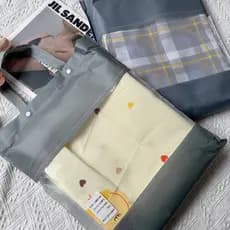 Conjunto de três peças de pano grosso antigo de algodão puro Real 50% algodão + 40% fibra de poliéster + 10% de fibra de