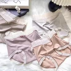 Calcinha feminina escovada especial ~ outono inverno