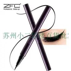 Zfc delineador de tinta preta carbono, secagem rápida, ultrafino, sem manchas, sem desbotamento, à prova d'água, à prova