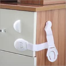 Fechadura de gaveta para crianças, trava de segurança para bebês, anti-abertura, fivela de armário, bebê, anti-pitada, p