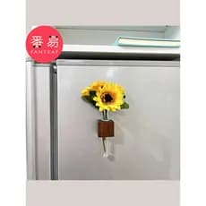 Adesivos de geladeira/arranjo de flores A1v501-Arranjo de flores Adesivos de geladeira Decoração magnética Plantio de fl