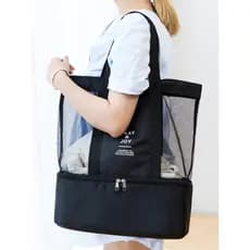 Saco de natação seco molhado separação feminino saco à prova dwaterproof água equipamentos de natação suprimentos saco d