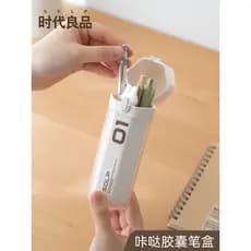 Criativo cápsula caneta caso caneta titular caixa de armazenamento estudante Desktop de alto valor ins estilo high-end c