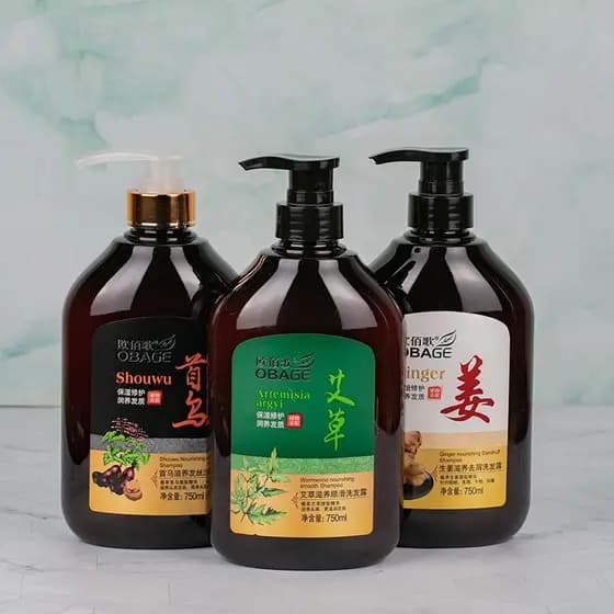 Obago Shampoo Hidratante Reparador Nutrir Cabelo Gordo Anticaspa Suave