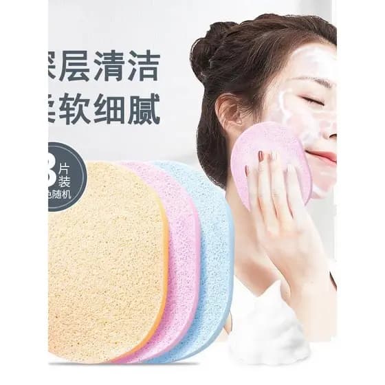Esponja de limpeza facial, lavagem facial, limpeza profunda, esponja macia, parque, lavagem facial, ferramenta útil, rem
