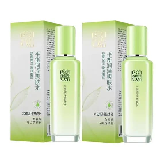 2 garrafas Pechoin ervas balanceamento hidratante toner suavizante suave delicado controle de óleo hidratante produto ge