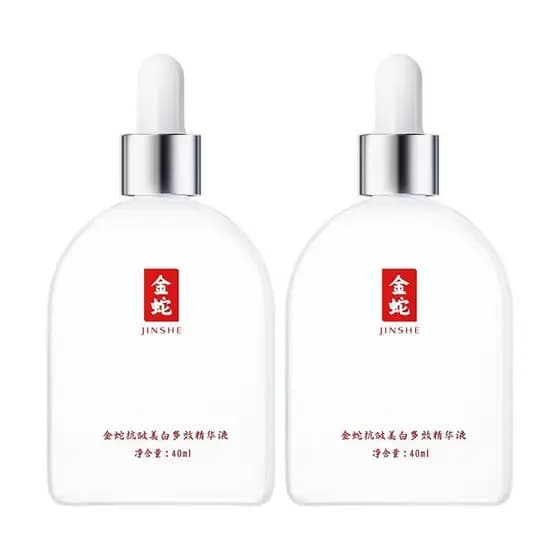 Golden Snake 377 Essence Firmador Antirrugas Reparação Calmante Niacinamida Tom de Pele
