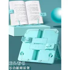 Rack de leitura para crianças Estante de leitura multifuncional ajustável dobrável Estante de leitura Alunos do ensino f