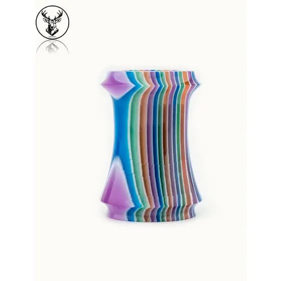 ARNO-colorido listrado farol masculino molhado barbear especial dois texugo cabelo barba escova barba varrendo limpeza e