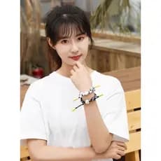 Gd gd gd dragão margarida pulseira masculina feminina versão coreana ins na moda pulseira casal namoradas na moda pequen