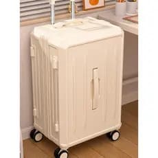 JK Seiko bagagem grande capacidade zíper feminino 93cm 24 forte durável carrinho de viagem senha bagagem de couro mascul